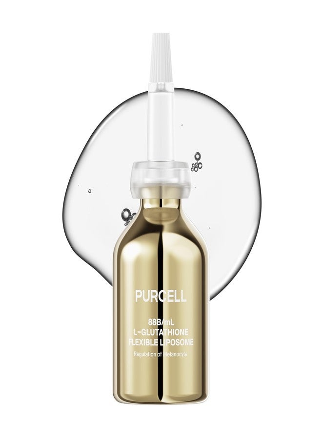 PURCELL 5% L-Glutathione (88B/mL) Flexible Liposome Face Serum - High Concentration with Vitamin B3, Vitamin E, Tranexamic Acid for Hydrating & Brightening (1.01 fl oz / 30ml) - Image 1